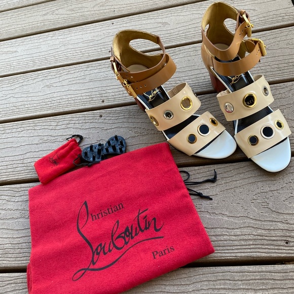 Christian Louboutin Scuba Sandal 70 Jazz Calf - Picture 12 of 16